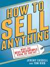 Cover image for How to Sell Anything